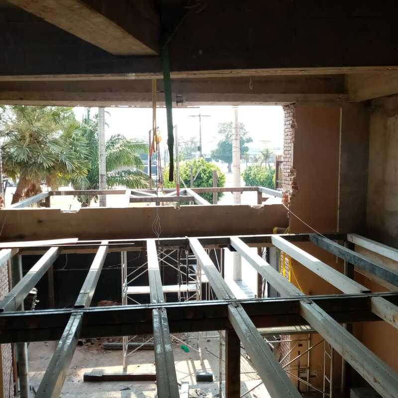 Construccion de estructuras metalicas en restaurantes